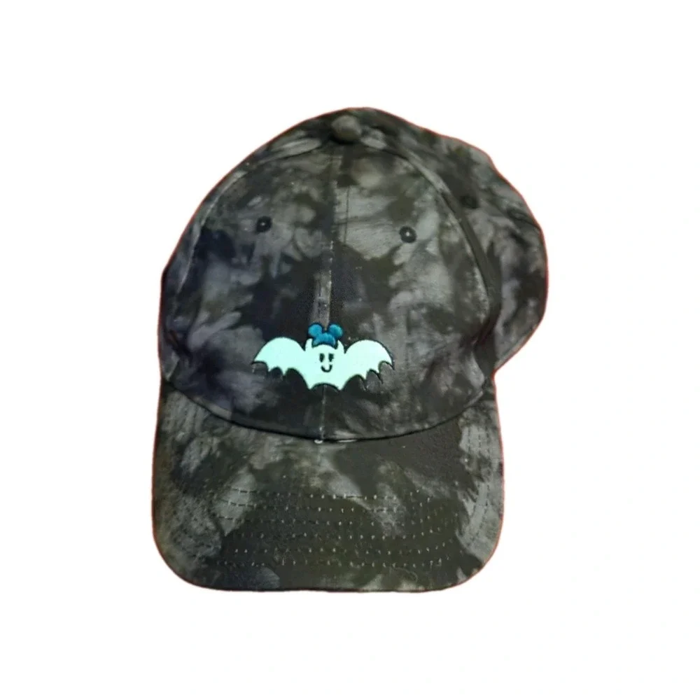 Disney 2023 Halloween Bat Boo Mickey Mouse Ear Baseball Hat Cap Glow In The Dark